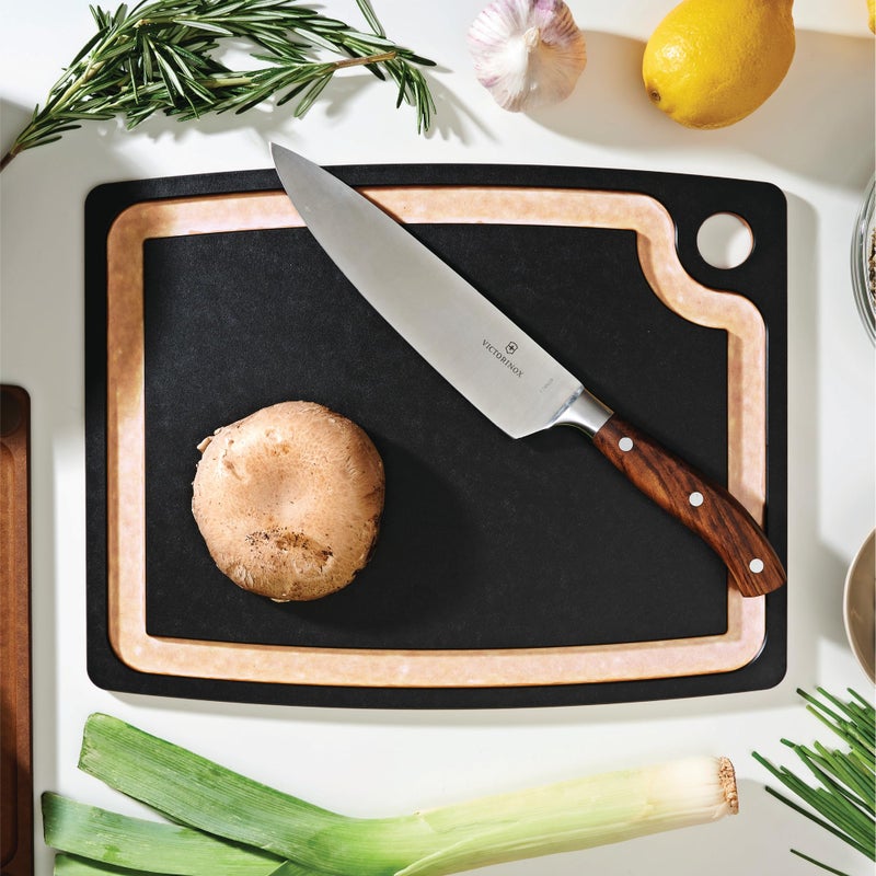 Epicurean Gourmet Series Cutting Board with Juice Groove 14.5-Inch by 11.25-Inch, Slate/Natural - Image 2